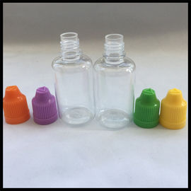 China el jugo de 30ml Vape embotella las botellas plásticas a prueba de niños de las botellas del dropper del ANIMAL DOMÉSTICO proveedor