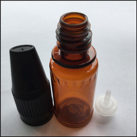 China botellas ambarinas del dropper de ojo 10ml, botellas plásticas médicas del dropper del grado 10ml proveedor