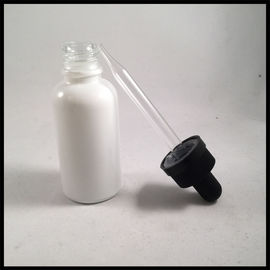 China El dropper blanco como la leche del aceite esencial 30ml embotella la botella del líquido del cigarrillo de E proveedor