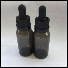 China Botellas plásticas vacías negras del dropper, botellas plásticas del dropper de ojo del grado médico proveedor