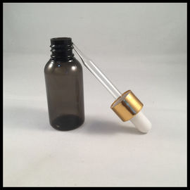 China 30ml vacian estabilidad plástica de la sustancia química del casquillo del oro de las botellas de la pipeta proveedor