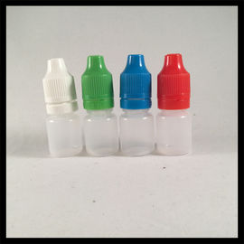 China Las botellas plásticas coloridas del dropper del casquillo 5ml, dropper resistente del niño embotellan el HDPE proveedor