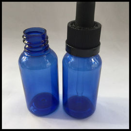 China El pequeño dropper de ojo embotella las botellas plásticas vacías del dropper del aceite azul, esencial proveedor