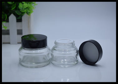 China Envases poner crema cosméticos de cristal claros 30g 50g del tarro proveedor