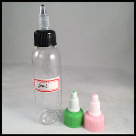 China grado farmacéutico del dropper 30ml/60ml de la torsión del casquillo de la botella de la forma plástica de la pluma proveedor