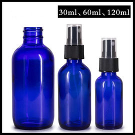 China Botella de cristal 30ml 60ml 120ml del espray del color azul para la loción/el perfume cosméticos proveedor
