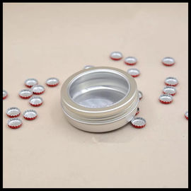 China tarro cosmético de aluminio de la comida del caramelo del té de la caja del polvo de la joyería de los envases de la ventana 100g proveedor