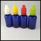 El plástico azul 30ml embotella las botellas del líquido del Cig de las botellas E del dropper del ANIMAL DOMÉSTICO proveedor