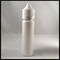 La botella blanca del animal doméstico del plástico 60ml, las botellas a granel redondas del unicornio etiqueta la impresión proveedor