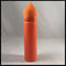 Pequeñas botellas plásticas anaranjadas del dropper, botella de encargo del goteo del unicornio de la ronda 60ml proveedor