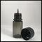 Las botellas transparentes negras del animal doméstico 30ml, el dropper plástico de encargo 30ml embotellan bulto proveedor