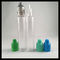 El dropper claro del unicornio de la pluma embotella 30ml, botellas comprensibles plásticas del dropper proveedor