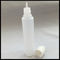 Botellas comprensibles del plástico transparente 30ml, botellas de encargo del plástico del animal doméstico 30ml proveedor