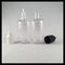 El dropper cosmético del plástico transparente embotella 50ml, botellas plásticas del dropper de ojo del embalaje médico proveedor
