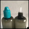 ACARICIE las botellas oscuras 50ml, botellas comprensibles transparentes negras del dropper del dropper proveedor
