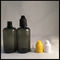ACARICIE las botellas oscuras 50ml, botellas comprensibles transparentes negras del dropper del dropper proveedor