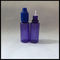 Las botellas líquidas púrpuras del ANIMAL DOMÉSTICO E, dropper comprensible plástico del ANIMAL DOMÉSTICO embotellan la capacidad 15ml proveedor