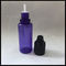 Las botellas líquidas púrpuras del ANIMAL DOMÉSTICO E, dropper comprensible plástico del ANIMAL DOMÉSTICO embotellan la capacidad 15ml proveedor