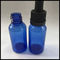 El pequeño dropper de ojo embotella las botellas plásticas vacías del dropper del aceite azul, esencial proveedor