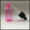 La pipeta plástica del animal doméstico rosado embotella 30ml para el funcionamiento excelente de la baja temperatura del embalaje cosmético proveedor
