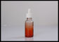 Botella de cristal del dropper de la pendiente del aceite líquido anaranjado de la botella de cristal 30ml E proveedor