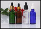 Botella de aceite verde de la barba de la botella del dropper del cristal de botellas de aceite esencial del vidrio 30ml proveedor