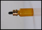 Casquillo metálico del aceite esencial 30ml del oro del dropper del oro de cristal redondo de la botella proveedor