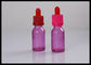 Perfume el rosa líquido de cristal de las botellas de cristal de la botella E del dropper del aceite esencial 30ml proveedor