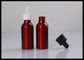 Botellas de cristal rojas/ambarinas de las botellas de aceite esencial del bulto de la mayor nivel, para los aceites esenciales proveedor