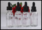 Botellas de cristal claras durables 30ml del aceite esencial recargables para la condimentación líquida proveedor