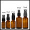 Capacidad de cristal ambarina de la botella 30ml 60ml 120ml del dropper del aceite esencial del espray proveedor