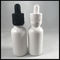 Envases de cristal blancos como la leche del líquido del cigarrillo de la botella E del dropper del aceite esencial 30ml proveedor