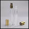 Las botellas materiales de cristal del espray de perfume, pequeñas vacian forma larga redonda de las botellas del espray proveedor