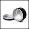 El cosmético de aluminio del metal negro estaña capacidad del tarro 150g del almacenamiento de las especias de las hierbas proveedor