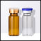 los frascos 10ml vacian el envase estéril del suero del cosmético del tapón de goma de cristal de las botellas proveedor