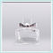 Pequeñas botellas de perfume cosméticas de cristal transparentes, contenedor portátil 5ml del perfume proveedor