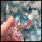 el plástico transparente del volumen de 3g 5g sacude las latas cosméticas del polvo de la sombra de ojos de los envases proveedor