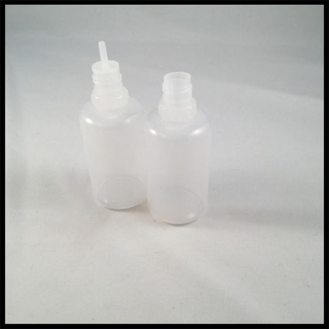 Las botellas líquidas del dropper de ojo de la medicina 30ml, dropper plástico embotellan los casquillos de la prueba del niño