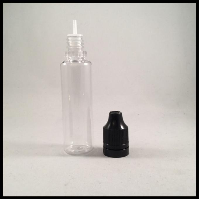 La botella farmacéutica del dropper de la medicina, ACARICIA las botellas plásticas transparentes del dropper 25ml