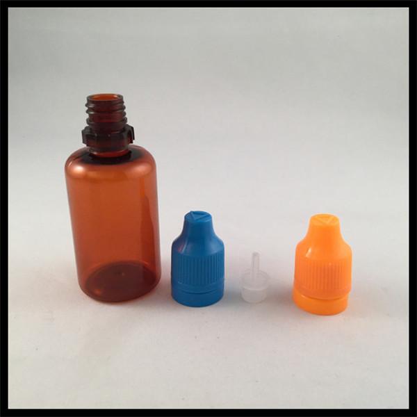 Vaporice las botellas vacías del dropper del ANIMAL DOMÉSTICO de las botellas 30ml del dropper plástico del jugo