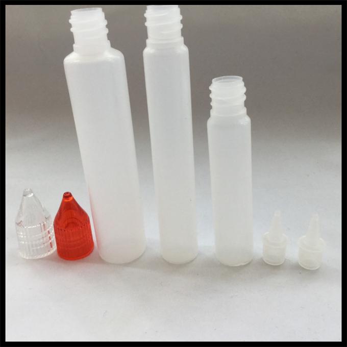 Botella durable 30ml, botella plástica del dropper de la medicina del dropper del aceite del apretón