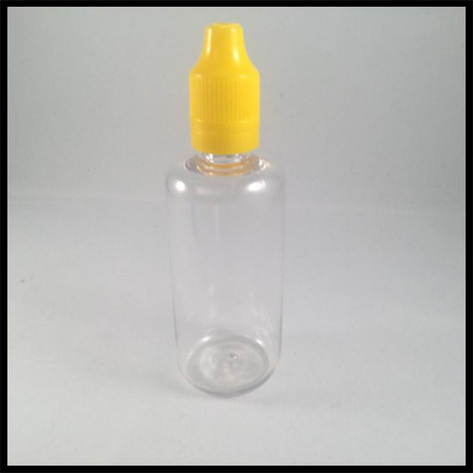 Vacie la salud y la seguridad químicas líquidas largas de la estabilidad de las botellas 60ml E del dropper del ANIMAL DOMÉSTICO