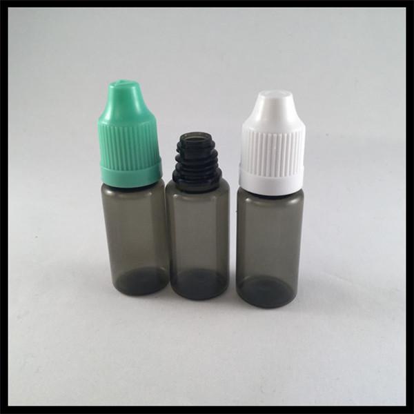 Pequeño dropper negro Bottles10ml del ANIMAL DOMÉSTICO para la estabilidad de la sustancia química del embalaje del perfume