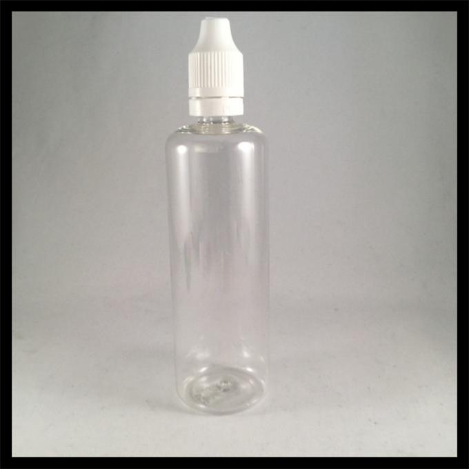 Botellas plásticas grandes del dropper de la capacidad 100ml, botellas vacías del dropper de ojo del plástico transparente
