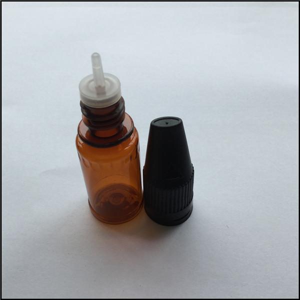 botellas ambarinas del dropper de ojo 10ml, botellas plásticas médicas del dropper del grado 10ml