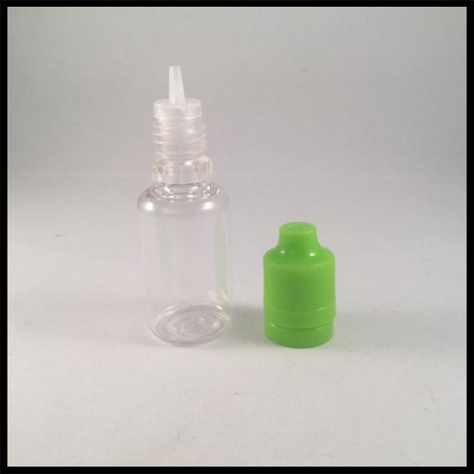 Pequeñas botellas líquidas plásticas del ANIMAL DOMÉSTICO E, botella farmacéutica transparente del dropper del oído