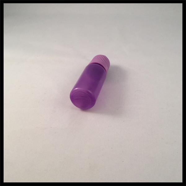 Casquillo a prueba de niños del LDPE de la extremidad fina larga púrpura recargable líquida del dropper Bottles10ml