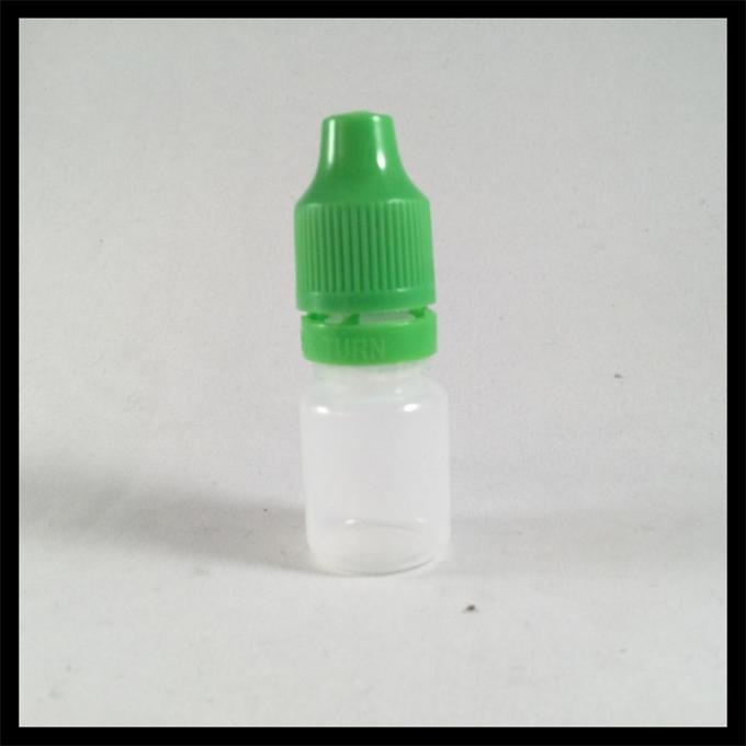Las botellas plásticas coloridas del dropper del casquillo 5ml, dropper resistente del niño embotellan el HDPE