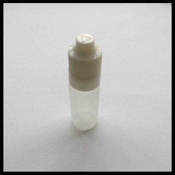 Botellas farmacéuticas 10ml del dropper del LDPE del grado con la impresión de encargo de la etiqueta de la extremidad