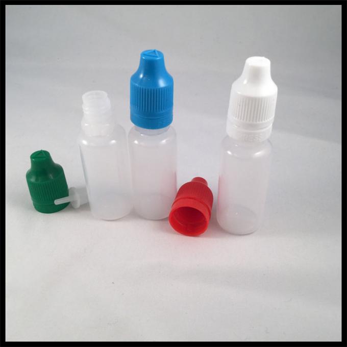 Pantalla de punta de aguja plástica suave de la botella del dropper 15ml del PE que imprime Logol Eco - amistoso